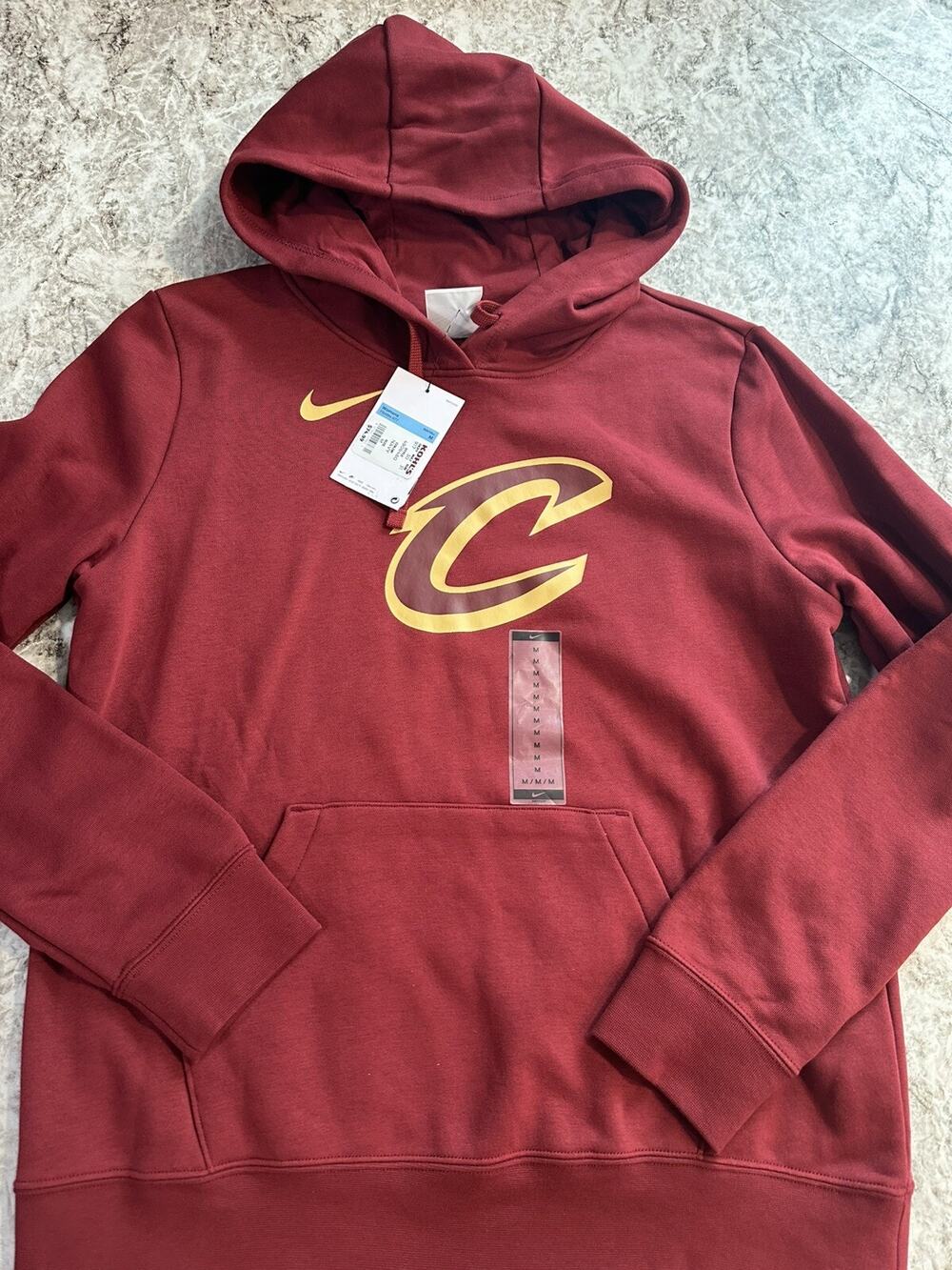 NWT Women’s Nike Cleveland Cavaliers Hoodie Medium Crimson Red sweatshirt
